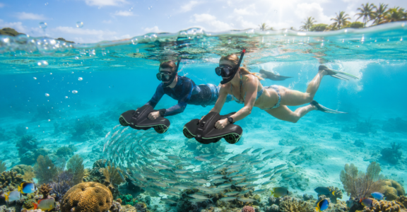 Half-Day Explorer underwater scooter rental